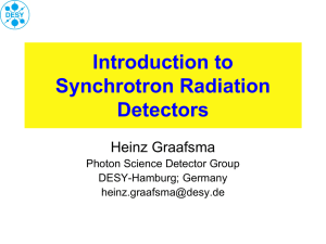 Introduction to Synchrotron Radiation Detectors