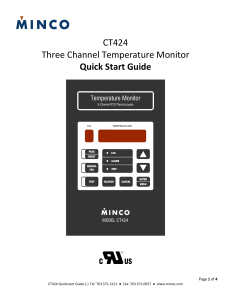 CT424 Quick Start Guide