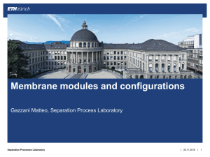 Membrane modules and configurations