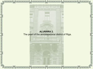 ALUNANA 2. The pearl of the ambassadorial district