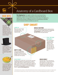 Anatomy of a Cardboard Box