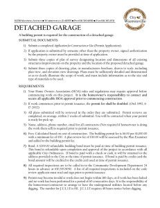 detached garage