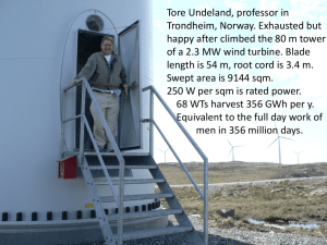 Tore Undeland, professor in Trondheim, Norway. Exhausted but