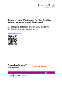 Research into Workspace for the Creative Sector: Newcastle and