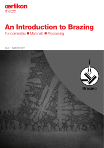 An Introduction to Brazing