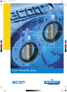 Econ® Butterfly valves