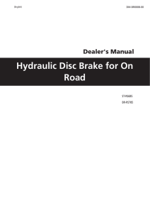 Hydraulic Disc Brake for On Road