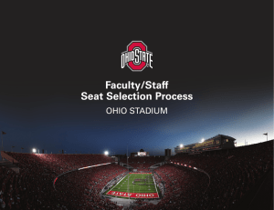 Faculty/Staff Seat Selection Process