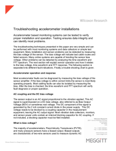 Troubleshooting accelerometer installations
