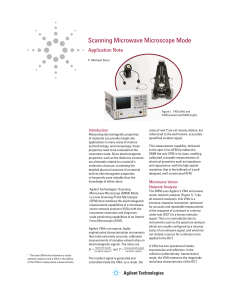 Scanning Microwave Microscope Mode