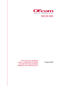 NCCN 500 - Stakeholders