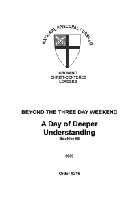 A Day of Deeper Understanding
