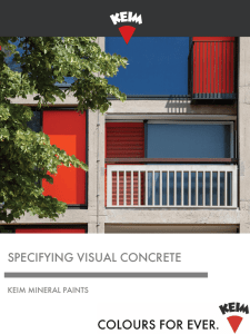 Specifying Visual Concrete