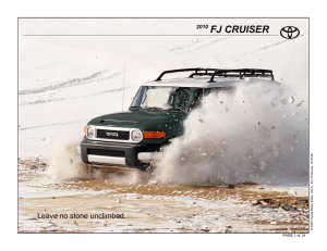fj cruiser - Toyota Certified Used Vehicles