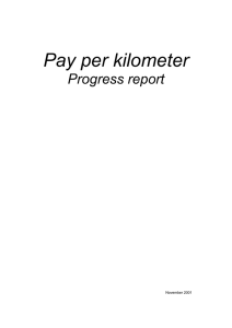 Pay per kilometer