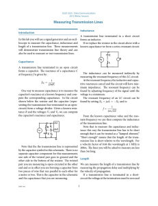 Measuring Transmission Lines