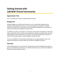 1. Get Started with LabVIEW