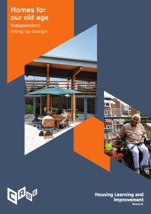 Homes for our old age: independent living by design