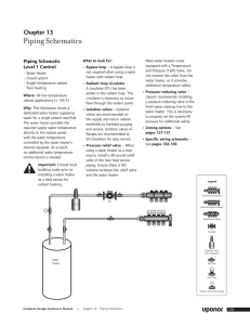 Piping Schematics