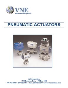 pneumatic actuators