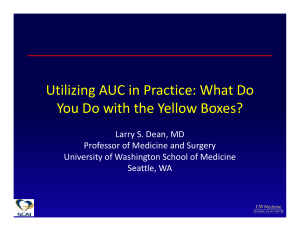 Utilizing AUC in Practice: What Do You Do with the Yellow