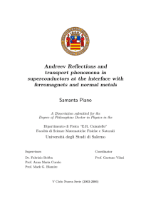 Andreev Reflections and transport phenomena in superconductors
