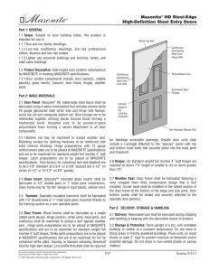 Masonite® HD Steel-Edge High-Definition Steel Entry Doors