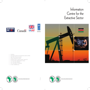 Kenya - Information Centre for the Extractive Sector