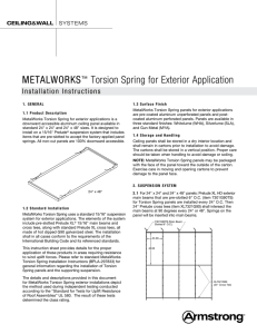 Torsion Spring Exterior