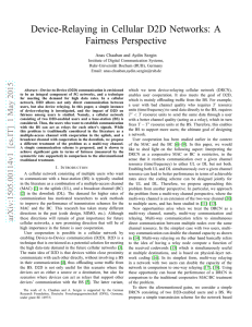 Device-Relaying in Cellular D2D Networks: A Fairness