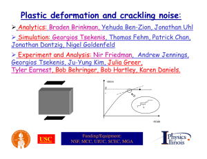 Crackling Noise and Universality