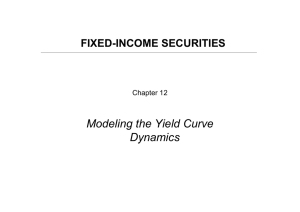 Modeling the Yield Curve Dynamics