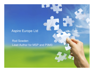 Aspire Europe Ltd - Association for Project Management