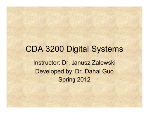 CDA 3200 Digital Systems