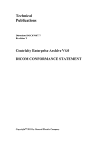 EA 4.0 DICOM Conformance Statement