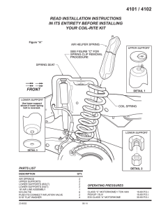 READ INSTALLATION INSTRUCTIONS IN ITS ENTIRETY BEFORE