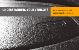 Understanding Your Vehicle`s Safety Equipment