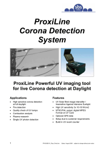 ProxiLine Corona Detection System - SBS