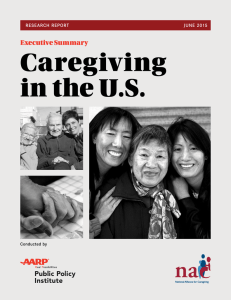 Executive Summary: Caregiving in the US