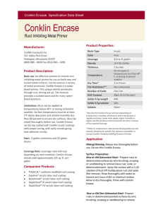 Conklin Encase® Metal Primer