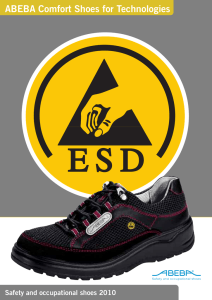 ABEBA - ESD - Safety Shoes