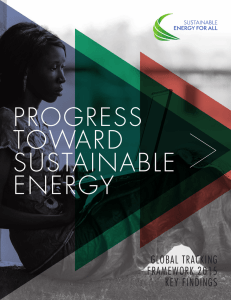 Progress Toward Sustainable Energy