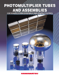 photomultiplier tubes and assemblies