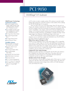 PCI 9030 Product Brief