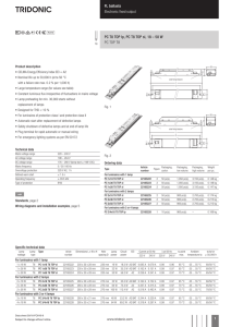 PC T8 TOP lp / PC T8 TOP sl