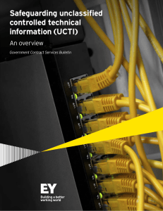Safeguarding unclassified controlled technical information (UCTI)