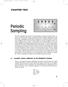 Periodic Sampling