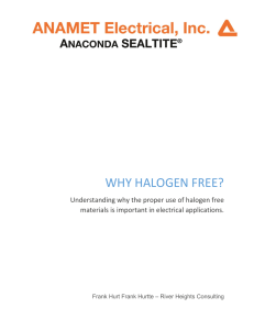 Why Halogen Free? - ANAMET Electrical, Inc.