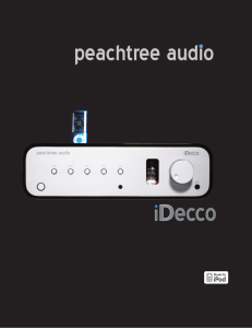 iDecco - Peachtree Audio