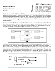 PTT Switches PDF - RST Engineering